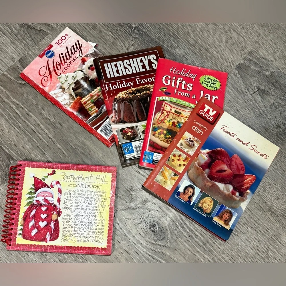 Cookbook Bundle | Dessert, Candy & Holiday Baking Books | Recipe Collection